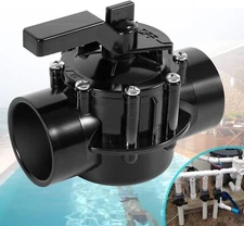 For 4716 Jandy 2" to 1-1/2" 2 Way NeverLube Diverter Valve Pool Pumps PVC Pipe