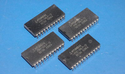 4 Stück HY6116 - CMOS SRAM 2Kx8 bit