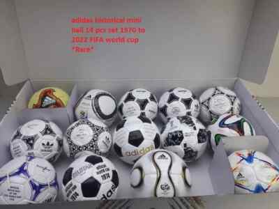adidas historical mini ball 14 pcs set 1970 to 2022 FIFA