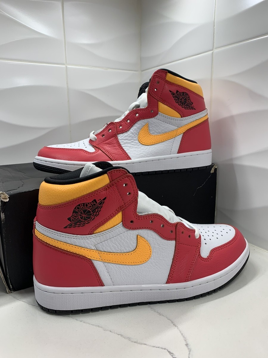 jordan 1 red black yellow