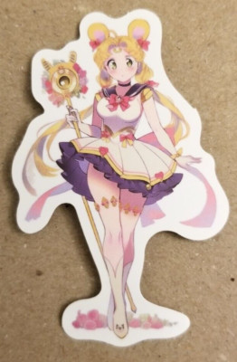 Sailor Moon Sticker Sailormoon Senshi Anime Manga Venus Mars Mercury Jupiter UwU