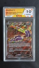 Carte Pokémon Moufflair V 181/195 - Tempête Argentée - FR - CGG 10 Perfect