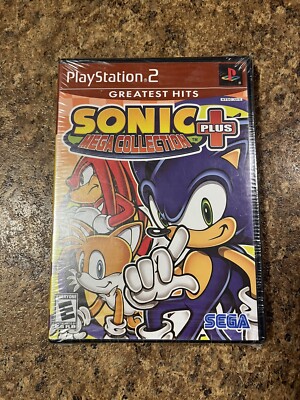 NEW Sonic Mega Collection Plus (Sony PlayStation 2, 2004) SEALED