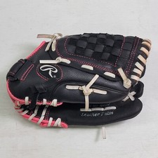 Rawlings WFP115 11.5" Fast Pitch Softball Pink Stitch Glove Right-Hand Throw RHT