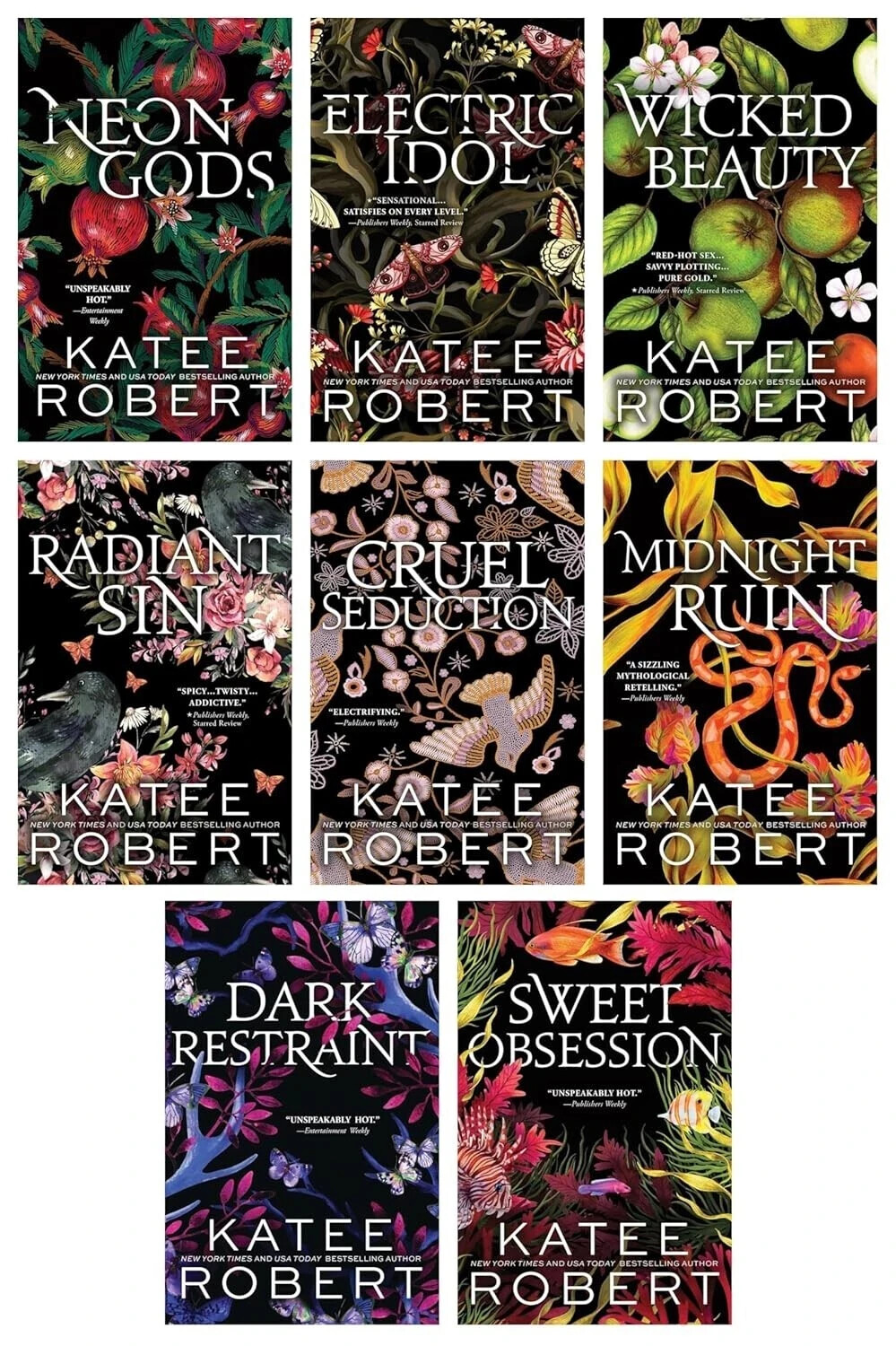 Dark Olympus Series By Katee Robert 8 Books Collection Set - Fiction - Paperback - Image 7