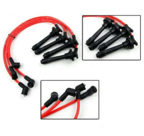 Racing 8mm` Silicone Ignition Lead Wire For Honda Accord F22B1 F22B3 F22Z2 F23A1 - Picture 3 of 6