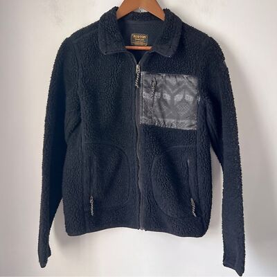 Burton Fleece Jacket Full Zip Dry Ride Womens Size XS Extra Small