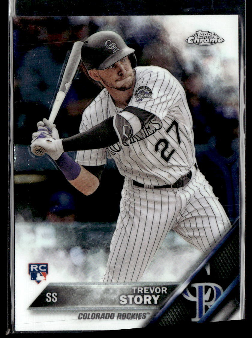 2016 Topps Chrome #45 Trevor Story RC