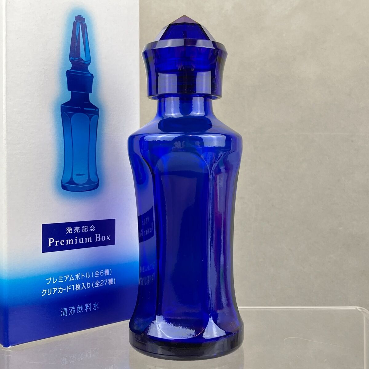 Suntory Final Fantasy XII Potion Premium Box Blue Glass Suntory Final Fantasy XII Potion Premium Box Blue Glass