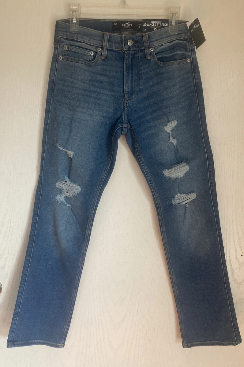 Hollister advanced stretch online slim straight jeans