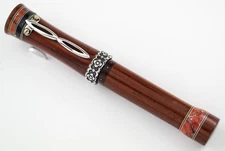 Mark Gisi Walnut and Stone Rollerball Pen  