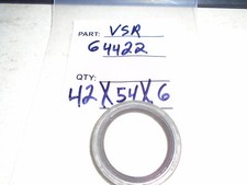 TC 42X54X6 DOUBLE LIPS METRIC OIL / DUST SEAL 42mm X 54mm X 6mm WITH SPRING