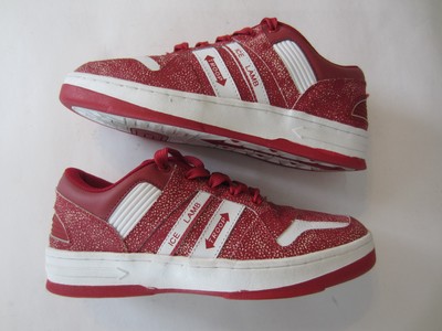 NEW Troop Ice Lamb ruby red white men retro sneaker LL COOL J shoe eBay