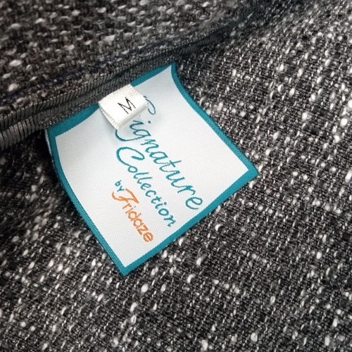Vintage Signature Collection Fridaze Jacket Womens M Gray Wool Linen Blend - Picture 6 of 11