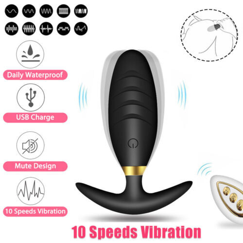 Lovehoney Vibrating Prostate Massager - Curved Anal Butt Plug - Waterproof  | eBay UK