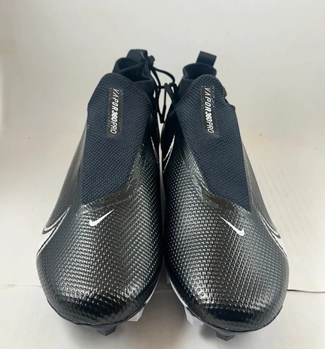 Nike Vapor Edge 360 Pro Football Cleats Black White AO8277-001 Men’s Size 13.5 - Picture 6 of 8