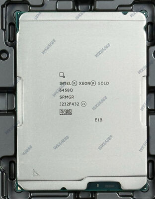 Intel Xeon Gold 6458Q 32C 3.10GHz 350W 4800MT/s 60MB  LGA-4677 2S CPU processor