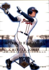 2002 Upper Deck Honor Roll #5 Chipper Jones ATLANTA BRAVES