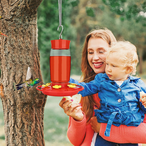 Hummingbird Feeder Hummingbird Feeders for Outdoors Hanging ant and Bee Proof - Picture 7 of 12