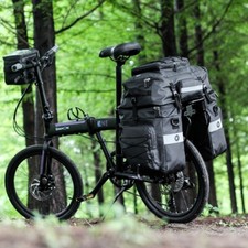 Rhinowalk 65L Bike Pannier Bag Waterproof 3 IN 1 Set Bicycle Rear Rack Saddle - Image 4