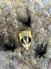 3 V Fly Size 12 Ultimate Icelandic Executioner Double Salmon Flies