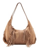 Fredsbruder Shoulderbag Schultertasche Soft Caramel / Fringes Hellbraun