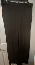 Simply Vera Wang Black Flare Womens Dress Pants