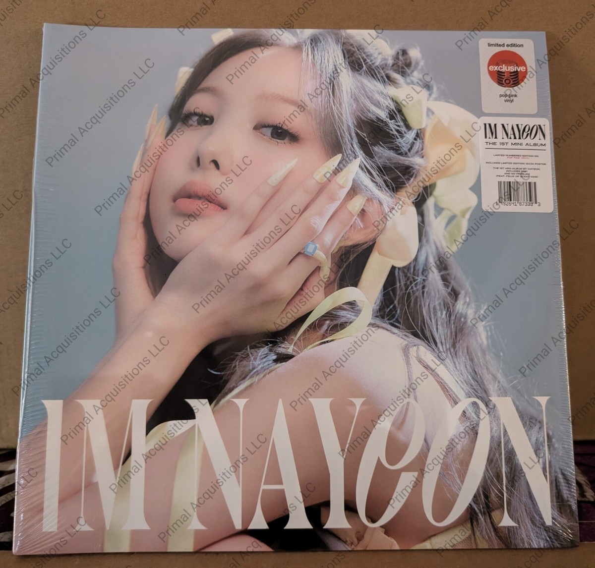 Twice IM NAYEON Target Exclusive Numbered Pink Vinyl NEW