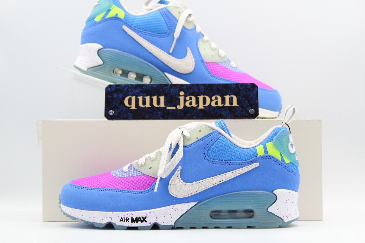 NIKE ナイキ エアマックス 90 UNDEFEATED Nike Undefeated x Air Max 90 Black Blue Fury for Sale
