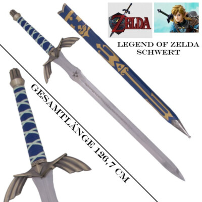 NEU Schwert Legend Of Zelda 126,7cm groß 1,35 kg für Fans Sammler LARP Cosplay