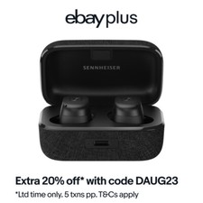 Sennheiser Momentum True Wireless 3 In-ears, Active Noise Cancelling, Black