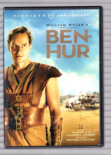 BEN HUR - DVD A - 1959 - CHARLTON HESTON - JACK HAWKINS - HAYA HARAREET - 2 DISC