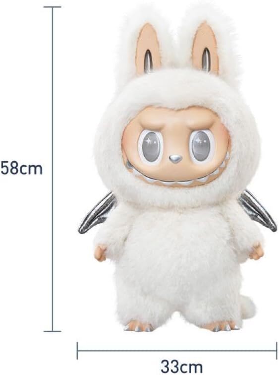 POPMART THE MONSTERS ANGEL IN CLOUDS vinyl plush doll LABUBU