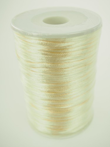 Satin Rat Tail Ribbon String Cord Chinese Knot Bow Ties Threading Gift Wrap Roll - 第 11/23 張圖片