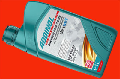 1 liter PE can (1L =  14.37) Addinol engine oil premium 0530 C3 DX 5W30 OV0401547