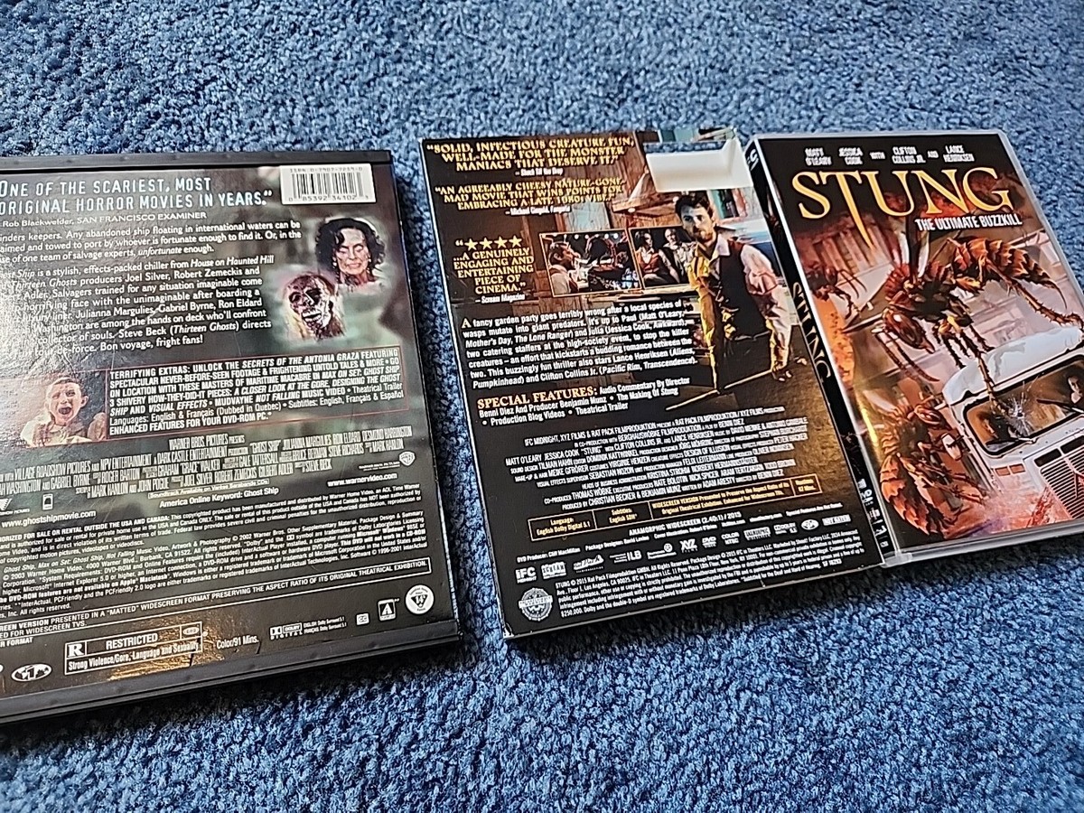 Stung (DVD, 2015) Ghostship 826663162936| eBay