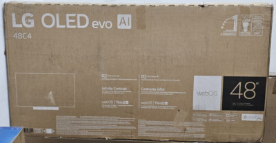 LG 48 Inch Class OLED evo C4 Series Smart TV 4K Processor (2024) - New Open Box