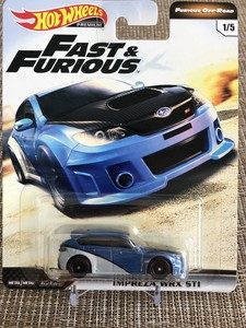hot wheels subaru impreza wrx sti
