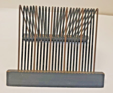 Vintage 1950's Vinyl Record Holder 25 Slot 8" Hi 5.5" Wide