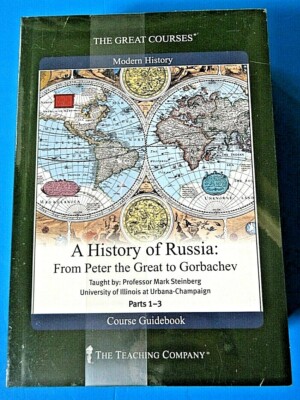 A History of Russia Peter the Great to Gorbachev Great Courses DVDs w ...