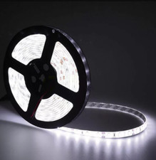 16FT 300 LED Strip Light 3528 5050 5630 SMD RGB White Flexible Waterproof DC 12V