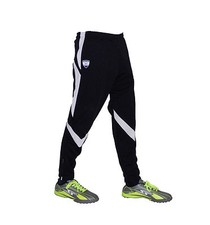 Men's Honduras Training Long Pants Arza Color Black with White Made in USA
