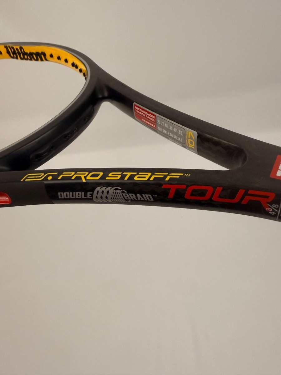 Wilson Hyper Pro Staff Six One Tour 90 4 3/8, Excellent 9/10