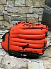 Rawlings PL110S Red 11" Youth Baseball Mitt Glove RH Player