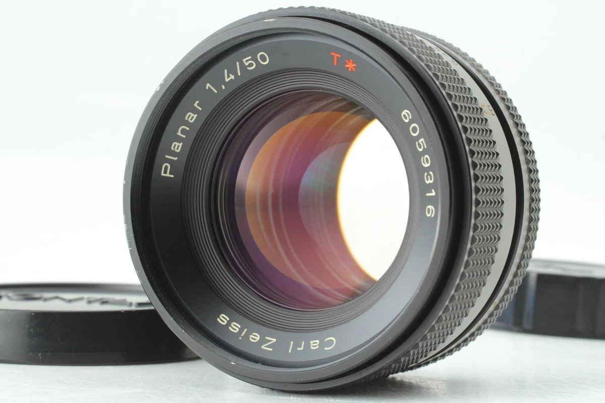 Near MINT] Contax Carl Zeiss Planar 50mm f/1.4 AEJ Lens C/Y Mount