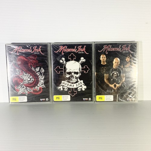 Miami Ink Complete Season 1-3 Tattoo's 9-DVD Brand New | eBay Australia