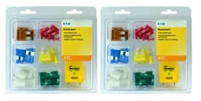 2 ~ Bussmann ATC Blade Assorted Fuse Bonus Pack W/Fuse Tester & Puller 42pk