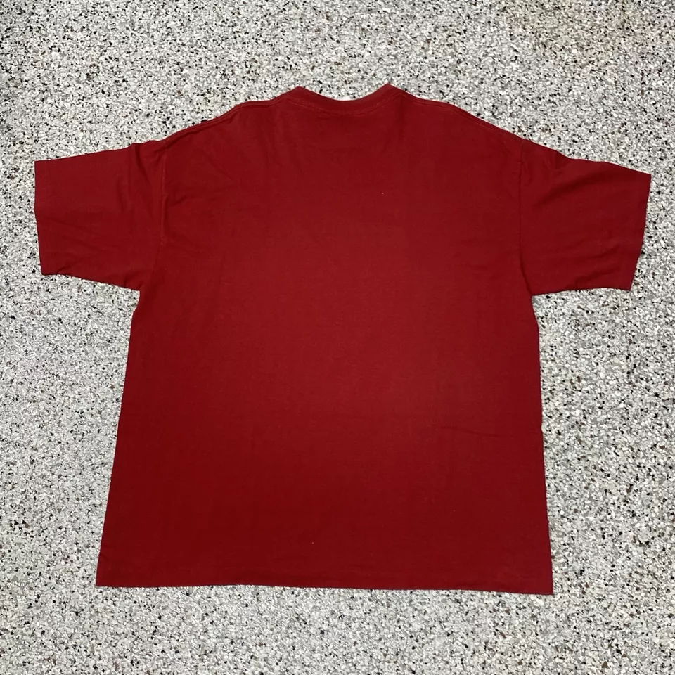 Винтажная футболка Majestic Cinncinati Reds одинарный шов размер XXL сделано в США S/S - Изображение 4 из 4