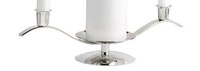 Hortense B. Hewitt Wedding Accessories Silver Scroll Candle Holder , New, Free S on sale Hortense B. Hewitt Wedding Accessories Silver Scroll Candle Holder , New, Free S on sale