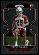 2021 Panini Prizm #432 Zaven Collins Rookie Arizona Cardinals